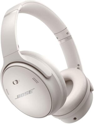 Experience the world-renowned noise cancellation of Bose QuietComfort 45 headphones. Enjoy clear, balanced audio and up to 24 hours of battery life.