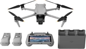 The DJI Air 3 Fly More Combo includes everything you need to get started flying, including 3 batteries and a DJI RC 2 remote.