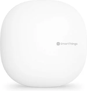 Samsung SmartThings Hub 3rd Generation [GP-U999SJVLGDA] Smart Home Automation Hub Home Monitoring Smart Devices - Alexa Google Home Compatible - White (Renewed)