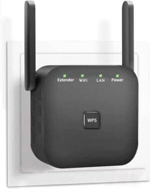 2024 Newest WiFi Extender, WiFi Repeater, WiFi Booster, Covers Up to 8640 Sq.ft and 60 Devices, Internet Booster - with Ethernet Port, Quick Setup, Home Wireless Signal Booster