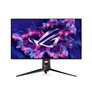 ASUS ROG Swift 32” 4K OLED Gaming Monitor (PG32UCDM) - UHD (3840 x 2160), QD-OLED, 240Hz, 0.03ms, G-SYNC Compatible, Custom Heatsink, Graphene film, 99% DCI-P3, True 10-bit, 90W USB-C, 3 year warranty