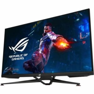 ASUS ROG Swift 38” 4K HDMI 2.1 HDR DSC Gaming Monitor (PG38UQ) - UHD (3840 x 2160), 144Hz, 1ms, Fast IPS, G-SYNC Compatible, Speakers, FreeSync Premium Pro, DisplayPort, DisplayHDR600, 98% DCI-P3