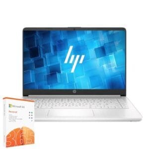 HP 2024 Flagship 14" Laptop with Free AI-Powered Microsoft 365 | 16GB RAM | 512GB External Drive & 64GB EMMC & 1TB Cloud Storage | Intel 4-Core Processor | 14" HD Display | Windows 11