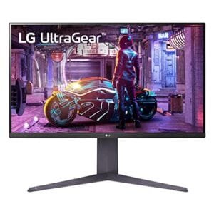 LG 32GQ750-B Ultragear Gaming Monitor 4K 32-Inch UHD VA 1ms (GtG) with HDR 10 AMD FreeSync 144Hz - Black